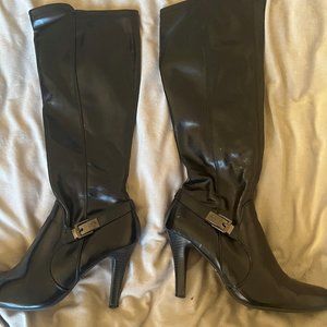 Dana Buchman Tall Black Boots size 9